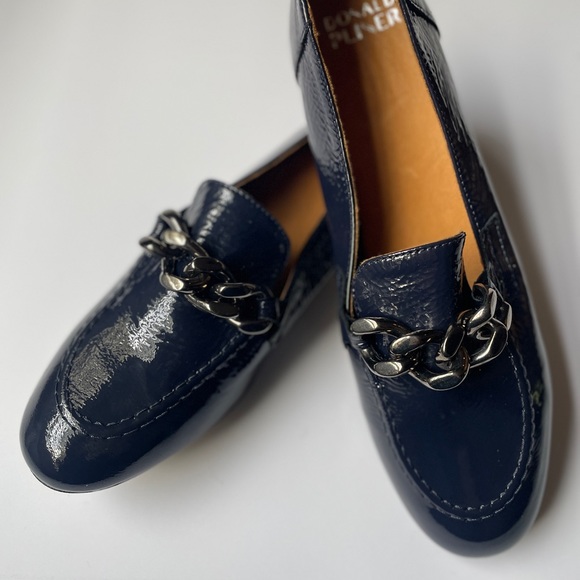 Women's Nolin2 Leather Loafer, Dark Blue - Picture 7 of 8